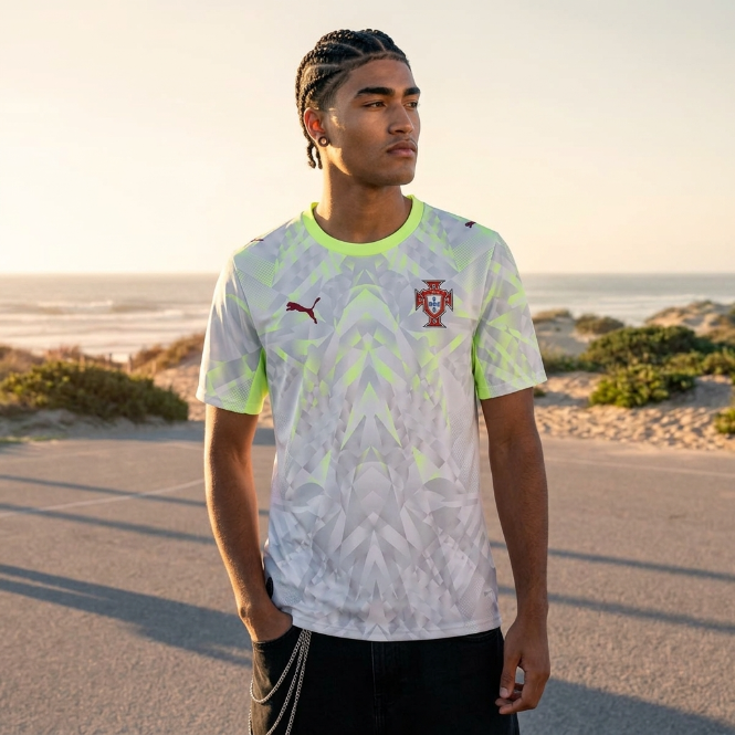 Camisola Portugal Guarda Redes Silver 2026