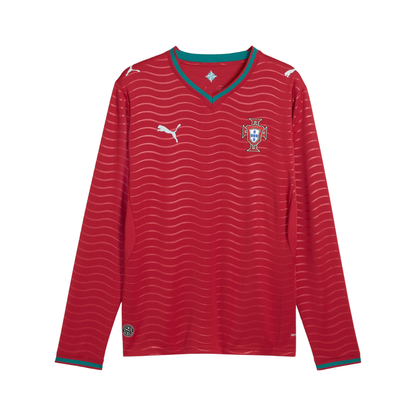 Camisola Portugal Principal 2026 Manga Comprida