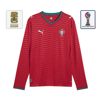 Camisola Portugal Principal 2026 Manga Comprida